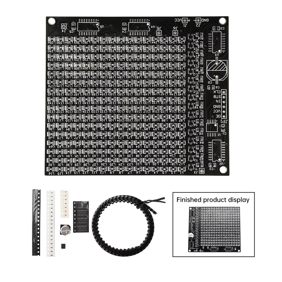 diymore LED SMD Dot Matrix Display Kit für Werbung und DIY-Projekte in Rot und Schwarz - Bild 6