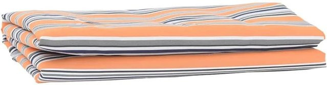 vidaXL Markisenersatz aus Polyester in Blau und Orange, B: 1000 cm, H: 160 cm - Bild 1