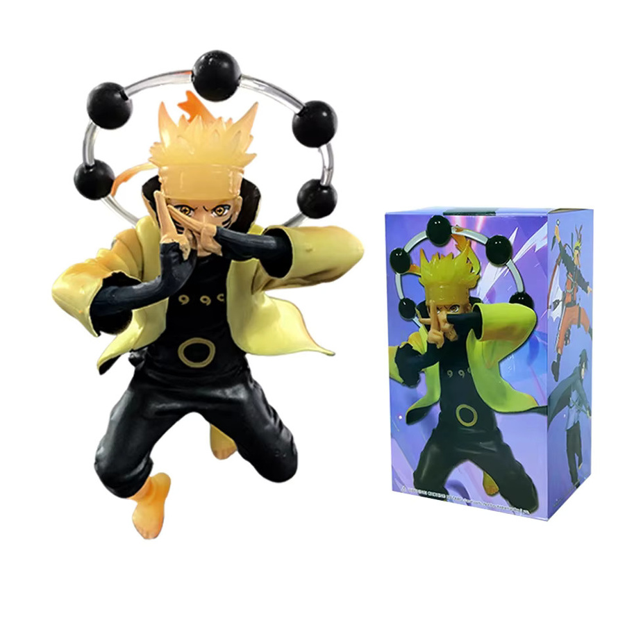 Bandai Naruto Anime Actionfiguren, Sasuke Kakashi Uzumaki, Kunststoff, Einzelfigur - Bild 4