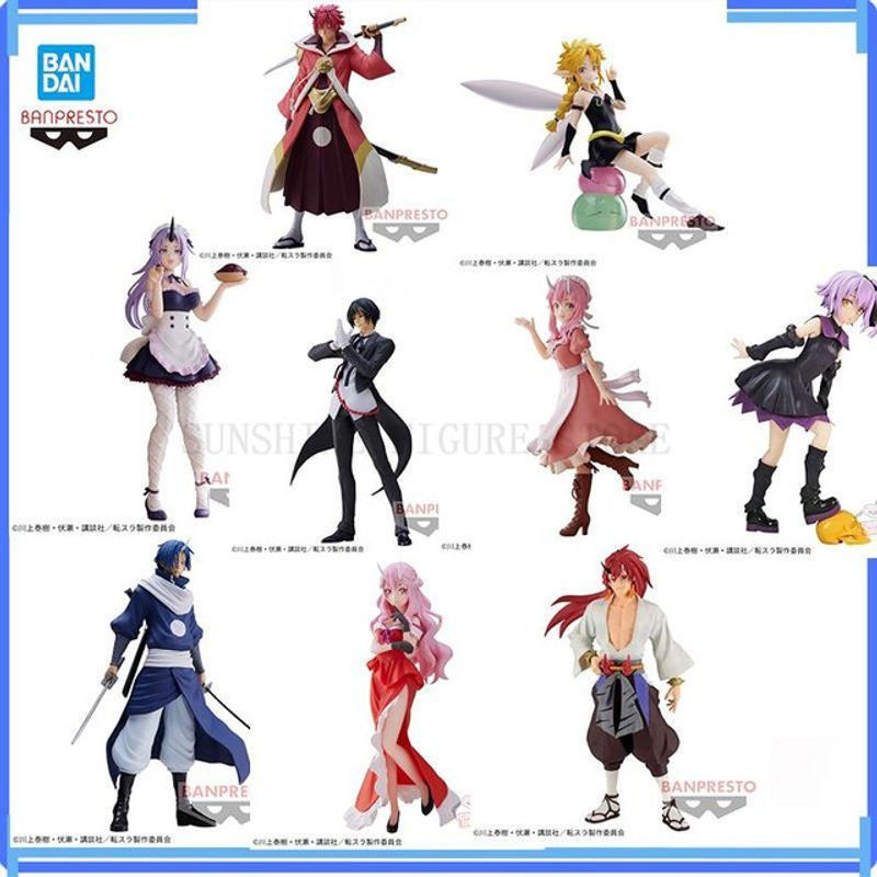 Bandai Anime-Figur Shuna und Milim aus That Time I Got Reincarnated As A Slime, mehrfarbige Sammlerfigur aus Kunststoff - Bild 1