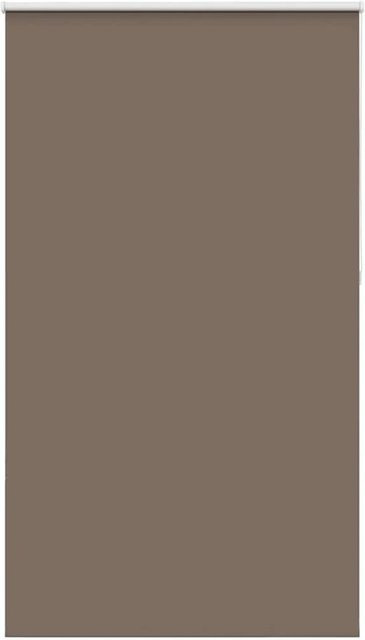 vidaXL Verdunkelungsrollo aus Polyester in Kaffeebraun, B: 135 cm, H: 210 cm - Bild 1