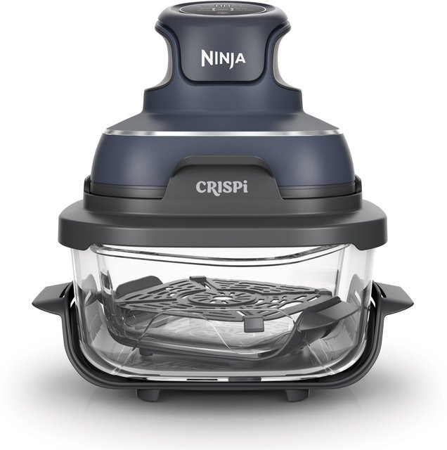 Ninja CRISPi 4-in-1 Tragbares Glas-Kochsystem Blau/Cyber Space/Transparent - Bild 3