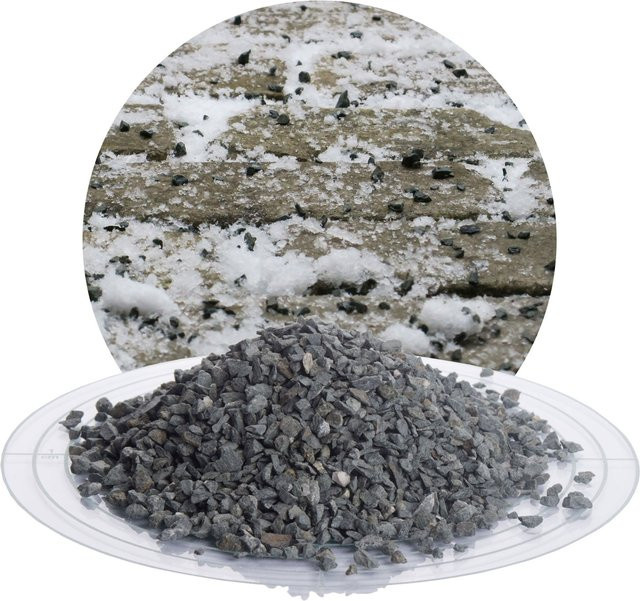 SCHICKER MINERAL Diabas Streusplitt Grau, Körnung 2-5 mm, 1000 kg BigBag - Bild 1