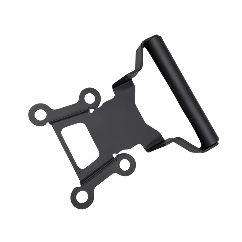 Fastcozy Lenkerverlängerung mit GPS-Navigationshalterung für VOGE Valico 625 525 DSX Motorrad in Schwarz - Bild 3