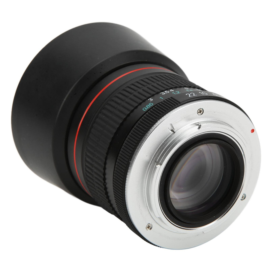 Nikon 85mm F1.8 Vollformat Festbrennweite mit AI-Anschluss für Nikon F Mount, Manuelle Fokus Porträtlinse, Schwarz - Bild 4