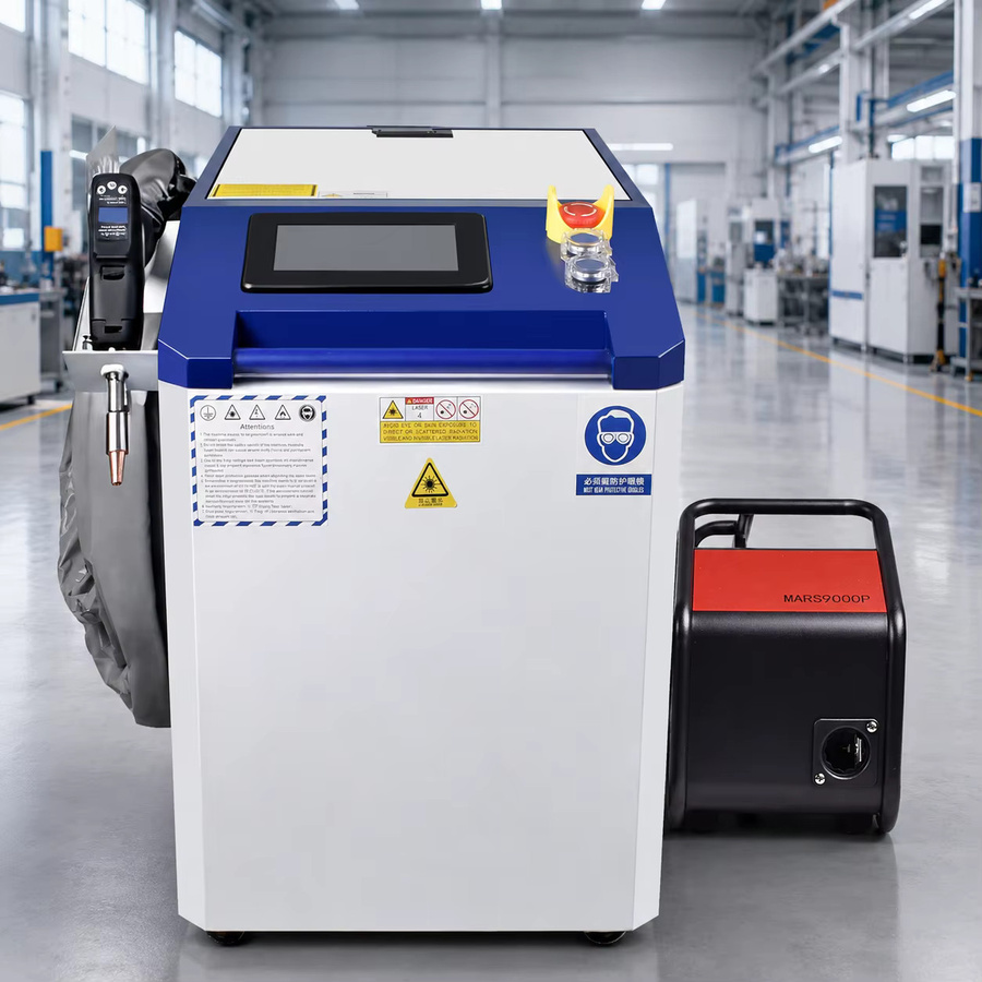 Raycus 4-in-1 Handgeführte Faserlaser-Schweißmaschine zum Schweißen, Reinigen und Schneiden mit 1500W/2000W Leistung, 220V - Bild 3