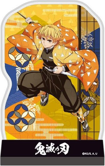 Ensky Kimetsu no Yaiba Zenitsu Agatsuma Kapsel-Aufsteller Anime-Figur CC-ST043 - Bild 1
