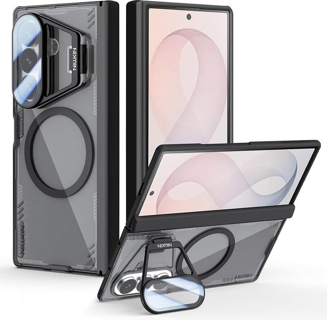 Nillkin Iceblade Prop MagSafe-Hülle für Samsung Galaxy Z Fold8 Ultra F976 mit Kameraausschnitt, Schwarz - Bild 1