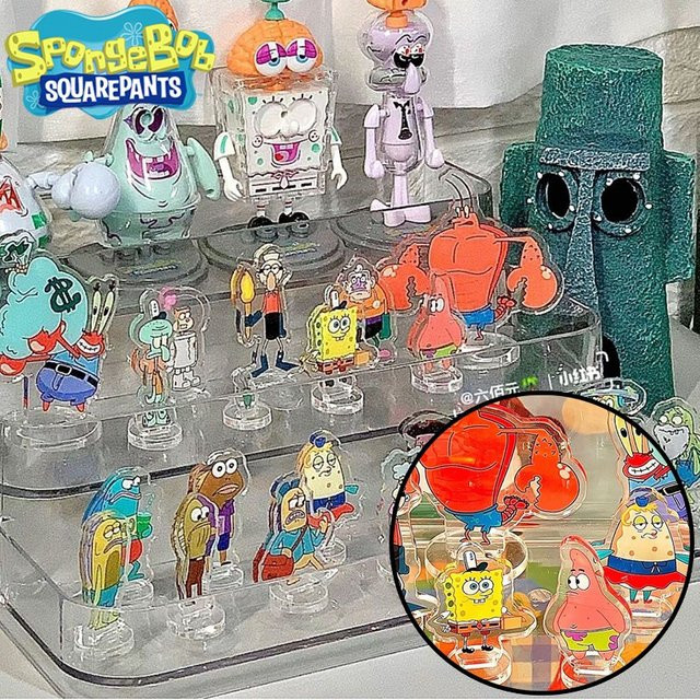 Potdemiel SpongeBob Acryl-Ständer, Patrick Star Figur, 6/22-teiliges Set - Bild 1