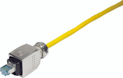 Harting Steckverbinder-Set 09352270401 Gelb mit 8 Polen - Bild 1