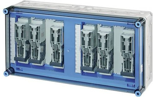 Hensel Mi 6494 Verteilergehäuse aus Kunststoff in Transparent, Wandmontage - Bild 1