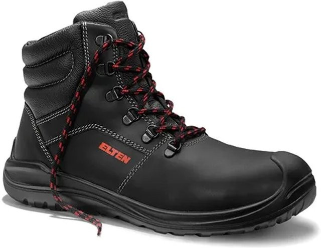 Elten Sicherheitsschnürstiefel Anderson Loop S3 Hi aus Rindleder in Schwarz, Größe 41 - Bild 1