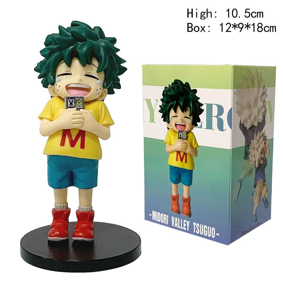 Yiran toy 1 My Hero Academia Midoriya Izuku Bakugou Katsuki Actionfiguren PVC Set - Bild 3