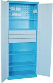 Aerotec Werkzeugschrank Typ UNIVERSAL aus Stahl in Blau, abschließbar, B/T/H: 192 x 78 x 68 cm - Bild 1