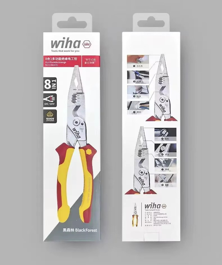 Wiha Isolierte Zange 1000V VDE für Elektriker in Multicolour - Bild 2