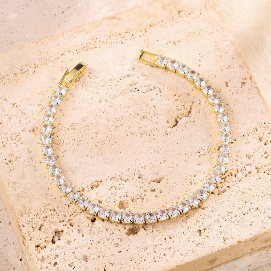 Yupsk Armbandset Titan, Zirkonia, Gold, Damen - Bild 2