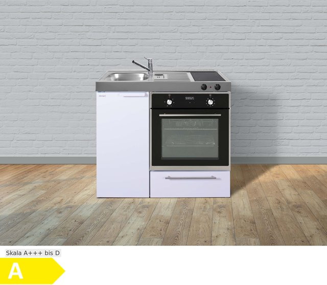 Stengel Kitchenline MKB 100 Glaskeramikkochfeld in Weiß mit linker Kochzone - Bild 1