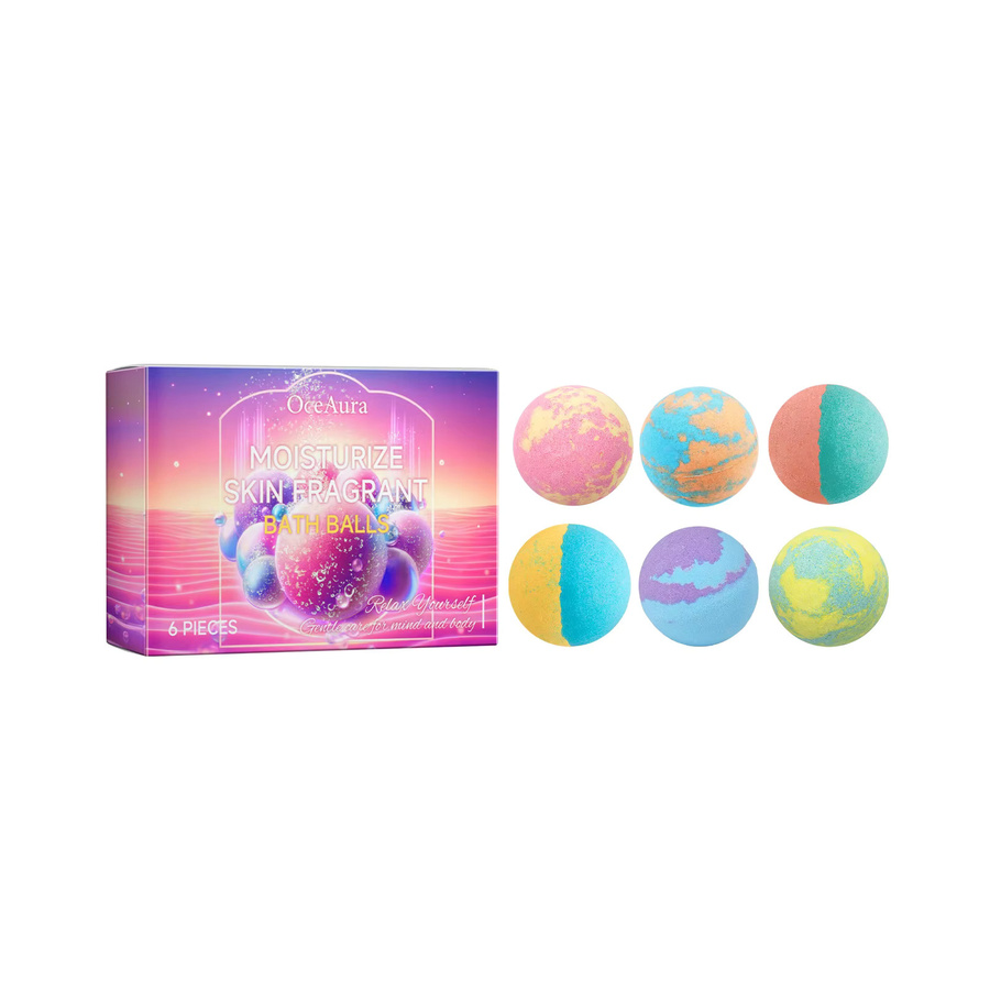 OceAura Badekugel-Geschenkset, 6-teilig, Unisex - Bild 2