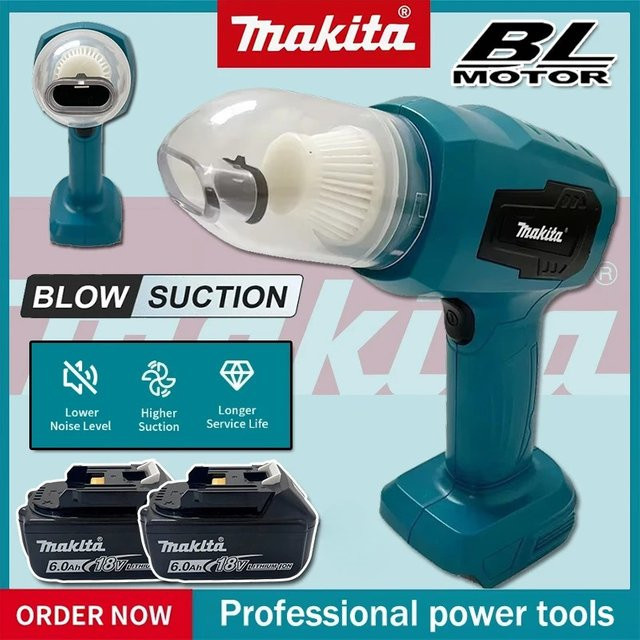 Makita 18V Mini Handstaubsauger wiederaufladbar für die Nutzung im Auto - Bild 1