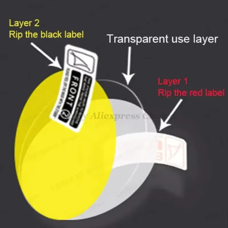 Displayschutzfolie für MoonSwatch, TPU Hydrogel, Clear, Full Cover - Bild 2