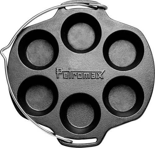 Petromax Muffinform MF6 aus Gusseisen in Schwarz - Bild 2