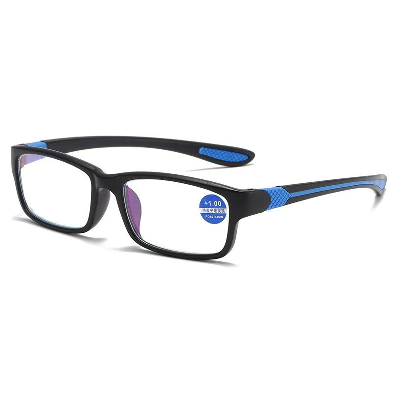 BMAD Lesebrille, Unisex, Vollrand, rechteckig, Kunststoff, Blaulichtfilter - Bild 3