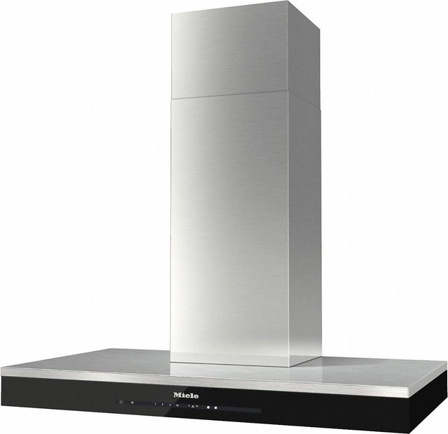 Miele Dunstabzugshaube DA 6698 W Puristic Edition 6000 Wand-Haube aus Edelstahl und Glas in Silber - Bild 1