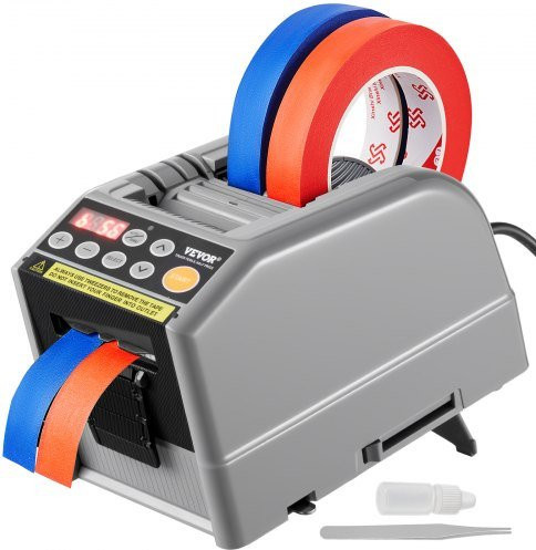 VEVOR Automatischer Klebebandspender elektrischer Klebebandschneider aus antistatischem ABS für Bandbreiten von 6-60 mm - Bild 1
