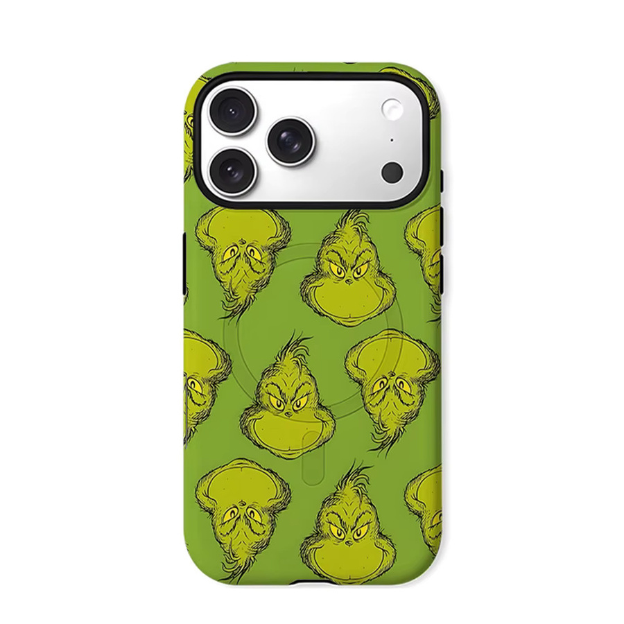 CaseChic MagSafe Schutzhülle mit mattem Bumper für iPhone 17 16 15 14 13 Pro Max, stoßfeste harte PC Hülle, Farbe: G-Green-S - Bild 5