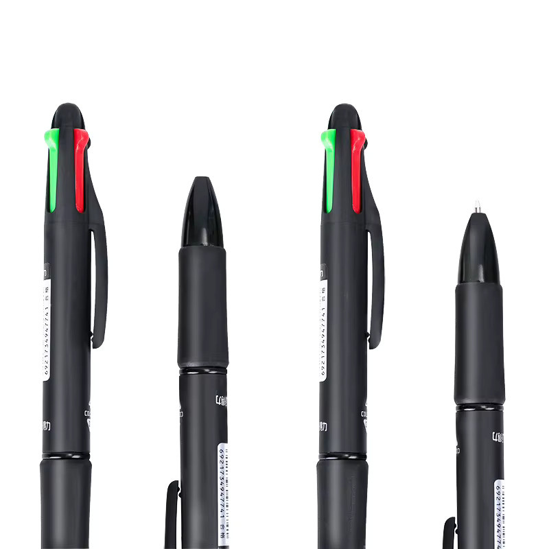 12er Set Kugelschreiber mit 0,7 mm Spitze in Blau und Schwarz für Büro und Studium - Bild 3