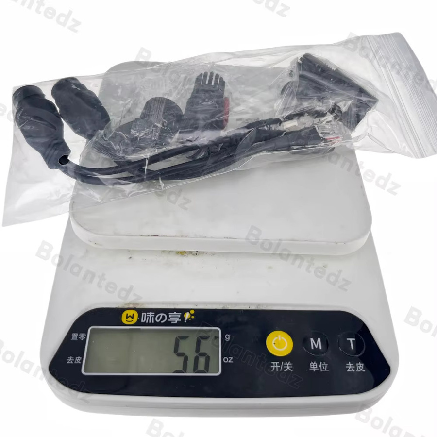 Bolantedz Passives PoE-Adapterkabel Schwarz, Wasserdichter PoE-Splitter und RJ45-Injektor als Stromversorgungsmodul mit 12 V für IP-Kameras - Bild 4