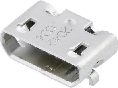 Molex Micro USB Buchse rechtwinklig in Silber 1050171001 - Bild 1