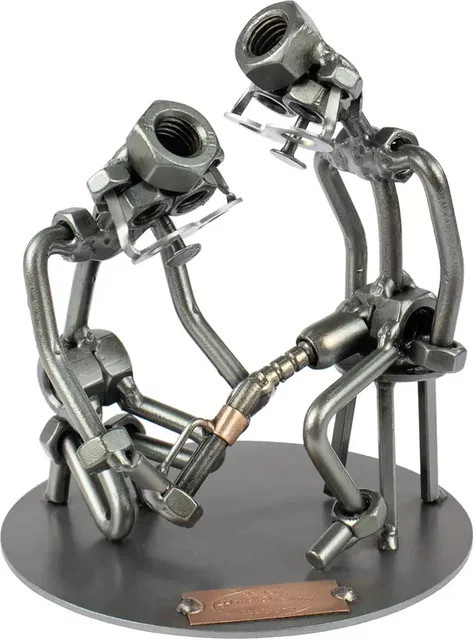 Schraubenmännchen Prothesen-Techniker von Hinz & Kunst aus Metall in Grau - Bild 1