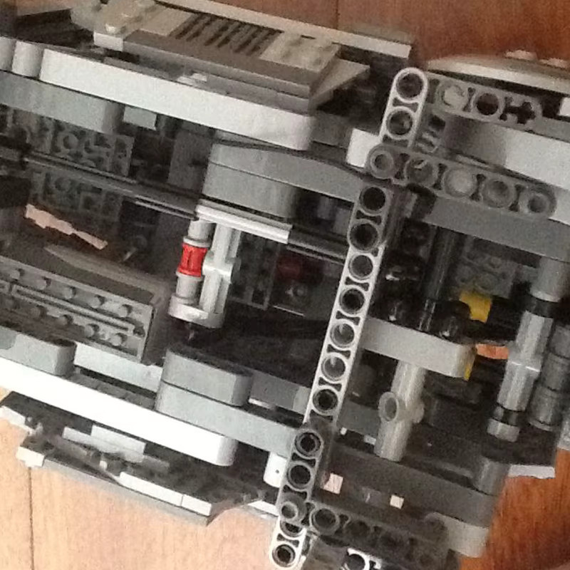 WSUEL Star Wars Motorisiertes Laufmodell-Bausatz, Bausteine, 1137 Teile - Bild 3