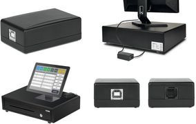 Safescan USB Kassenladenöffner UC-100, schwarz - Bild 1