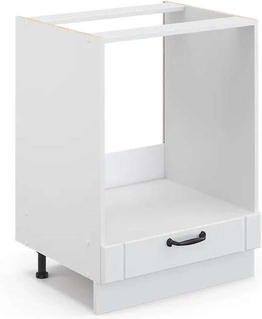 Vicco Herdumbauschrank Fame-Line in Weiß im Landhausstil mit Breite: 60 cm - Bild 2