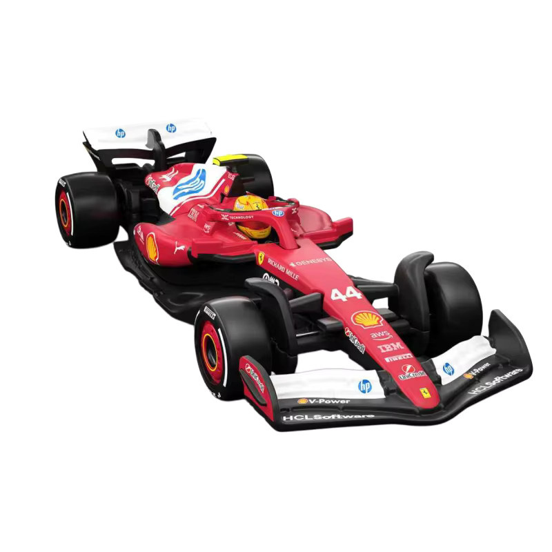 Hot Wheels F1 Legierung Druckguss-Rennwagen, Ferrari Mercedes Rennteam HRV11 Shanghai Modell - Bild 2