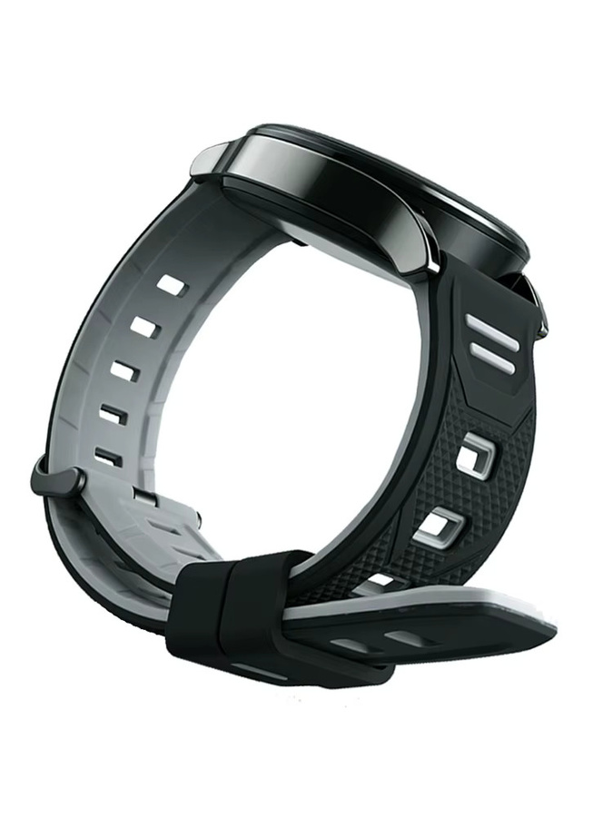 Samsung Uhrenarmband Silikon, 22 mm, Schwarz - Bild 7