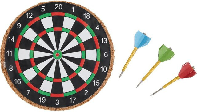 HobbyFun Miniatur Dartscheibe, multicolor - Bild 1