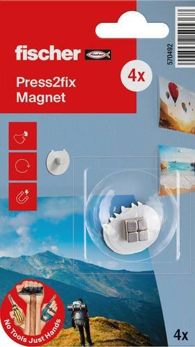Fischer Press2fix Magnetkralle 4er-Set - Bild 1