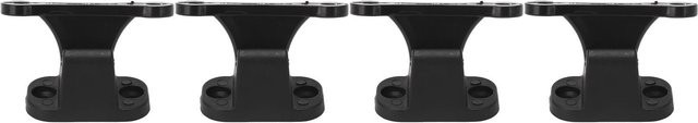 4er Set Igeteck Multifunktionaler Türstopper für Wohnmobil und Boot, Rostfrei, Schwarz - Bild 1