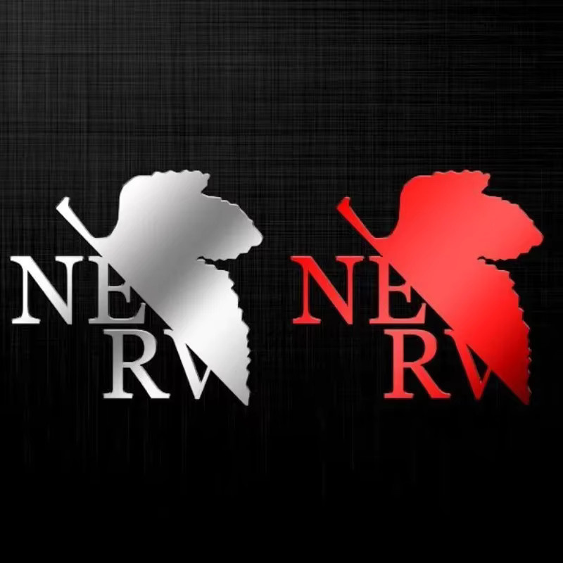 Bandai Neon Genesis Evangelion Ayanami Rei und Asuka reflektierender Metallaufkleber wasserdicht - Bild 3