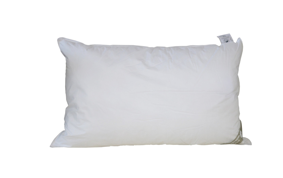 Frankenstolz Kopfkissen Pfulmen mit Daunen-Feder-Mix in Weiß, B/T/H: 65 x 100 cm - Bild 1