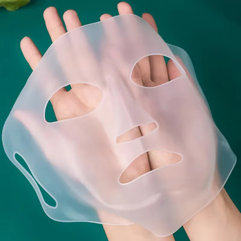FUBEICHLY 3D Silikon Maske Gel, Damen, Anti Falten Straffend - Bild 2