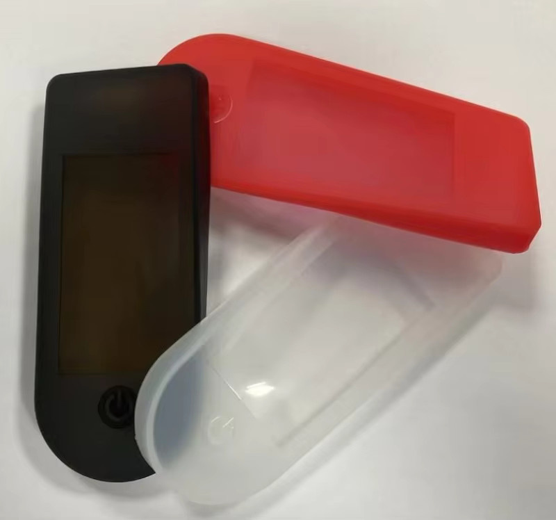 Wasserdichte Silikon-Schutzhülle für das Armaturenbrett des Xiaomi Electric Scooter 4 Lite (2. Generation) inklusive Displayschutzfolie, Schwarz - Bild 3