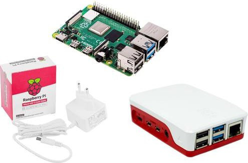 Raspberry Pi Essentials Kit 4 B 8GB mit Gehäuse und Netzteil in Multicolor - Bild 1