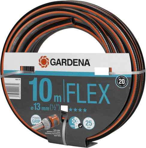 Gardena Comfort FLEX Gartenschlauch 13 mm (1/2 Zoll), 10 m, Schwarz-Orange - Bild 2