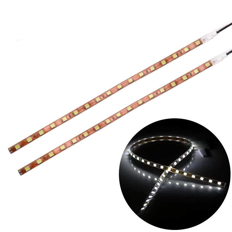 KALADA 2er Set LED Streifen für Auto Atmosphäre Beleuchtung, wasserdicht, RGB Multicolour, Länge: 45 cm - Bild 3