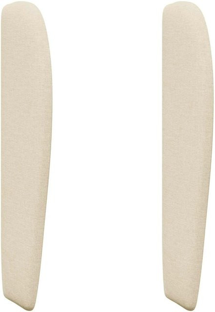 vidaXL Kopfteil Polsterteil in Beige aus Stoff, B/T/H: 80 x 23 x 6 cm - Bild 1