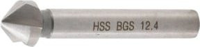 BGS Kegelsenker HSS DIN 335 Form C Ø 12,4 mm in Silber - Bild 1